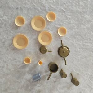 Vintage bundle of MARX Dollhouse kitchen set all in great condition